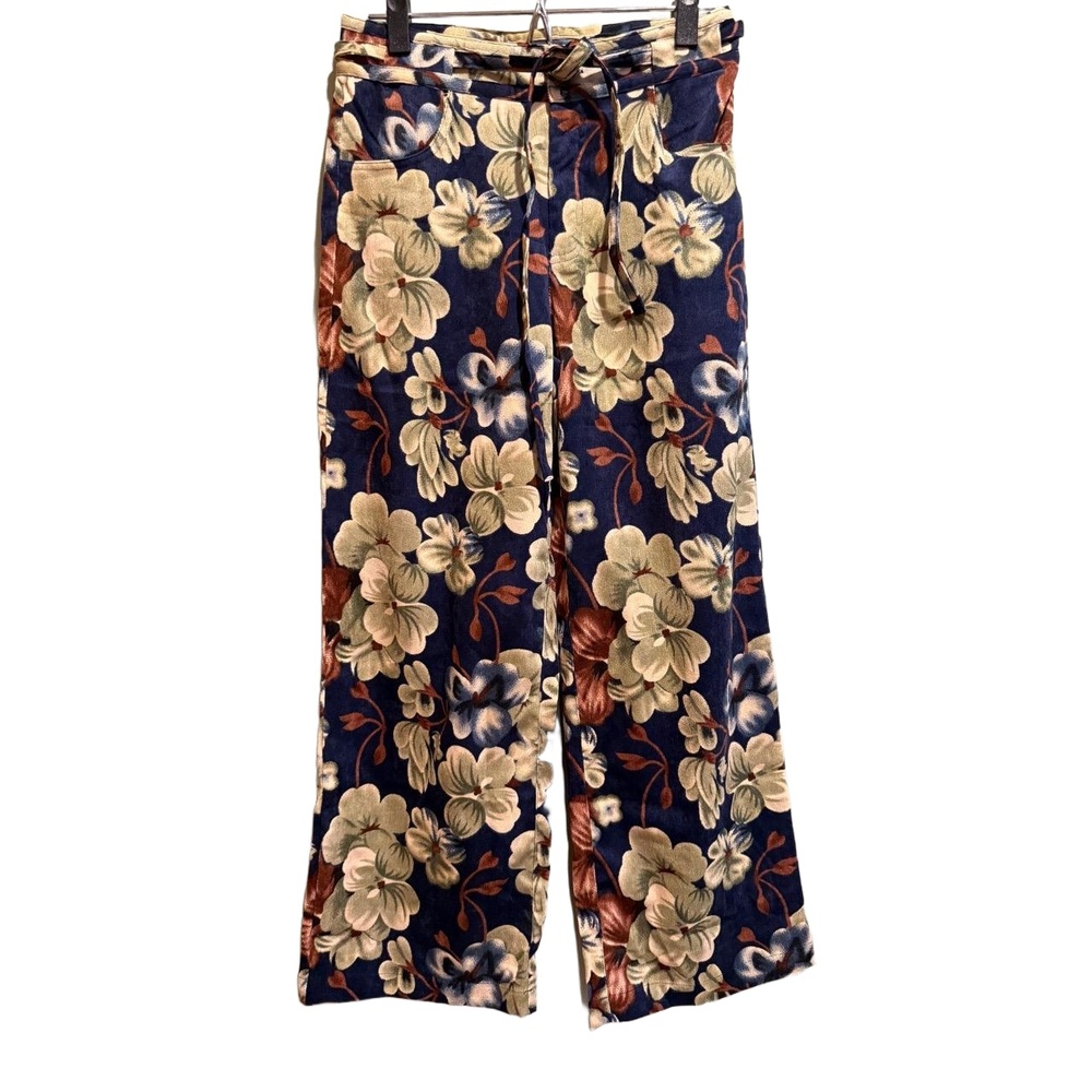 UniQ Pants Womens‎ Size Small Multicolor Floral Print Garden Boho